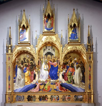 Coronación de la Virgen de Lorenzo Monaco